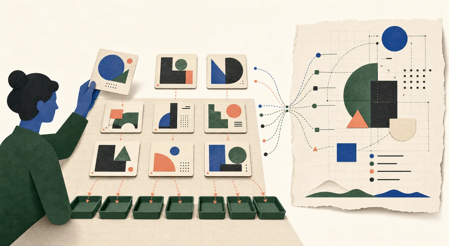Nine rejected experiments still contribute measurements and geometric observations to a clearer evaluation-system map.